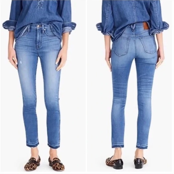 J. Crew Denim - NWT J.Crew Point Sur Hightower Straight Jean with Let-own Hems Size 32